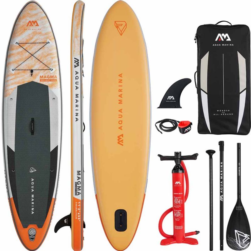 sup board aqua marina magma 112 with paddle