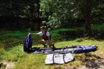 Sevylor inflatable kayak Hudson