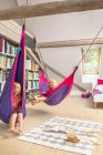 La Siesta Hanging Nest for kids Joki purple