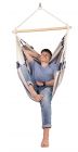 La Siesta hammock chair Domingo Basic sea salt