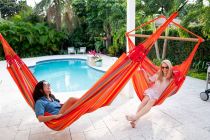 La Siesta hammock chair Domingo Comfort toucan
