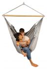 La Siesta hammock chair Domingo Kingsize almond