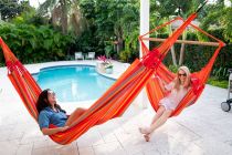 La Siesta hammock chair Domingo Kingsize toucan