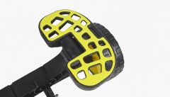 Angle kayak trolley Ribs