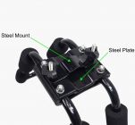 Angle kayak roof rack J-style 003