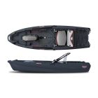 Jonny boat + Suzuki motor 2.5 HP KIT dark grey