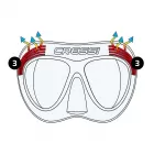 Compact diving mask CRESSI Naxos yellow