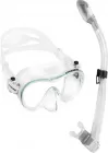 Snorkeling set Cressi Sub with F1 mask and Supernova Dry snorkel blue