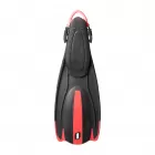 Sort open-heel fins ressi Sub Maui S/M - EU 38/41 black red