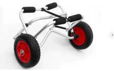 Aluminium kayak trolley with inflatable tires 80kg