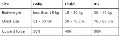 Aquarius Child life jacket for children and babies XS