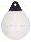 Boat buoy fender series A white A-1
