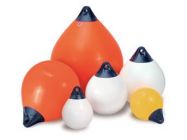 Boat buoy fender series A white A-1
