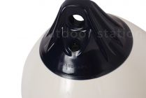 Boat buoy fender series A white A-0