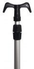 Canoe paddle alloy Scoprega N 100 black