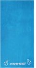 Cressi beach towel cotton 180 x 90 cm light blue