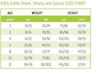 Cressi Little Shark 2mm shorty wetsuit blue 110-120cm