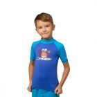 Cressi rash guard Crabby for children - short sleeve 5-6 blue