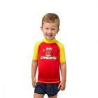Cressi rash guard Crabby for children - short sleeve 5-6 red