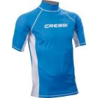 Cressi rash guard for children - short sleeve blue 4