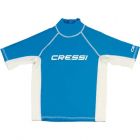 Cressi rash guard for children - short sleeve blue 8