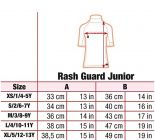 Cressi rash guard for children - short sleeve blue 8