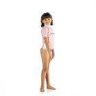 Cressi rash guard for children - short sleeves 6-7 pink