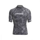 Cressi rash guard for men camouflage - short sleeve L