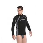 Cressi thermo vest guard for men - long sleeve black M