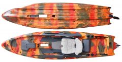 Fishing kayak Feelfree Dorado orange camo