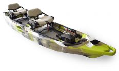 Fishing kayak Feelfree Lure II Tandem lime camouflage