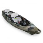 Fishing kayak Feelfree Lure II Tandem OD ready desert camo