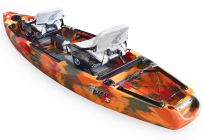Fishing kayak Feelfree Lure II Tandem orange camo