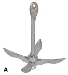 Folding anchor 3.5-4 kg