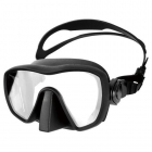 Frameless silicone diving Mask Atlas black