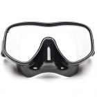 Frameless silicone diving Mask Mica black