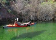 Inflatable kayak Advanced Elements AdvancedFrame red