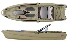 Jonny Boats Bass 100 kayak for fishing   nougat