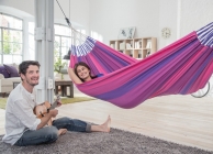 La Siesta hammock Orquídea purple