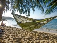 La Siesta travel hammock for two Colibri camo forest