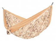 La Siesta travel hammock for two Colibri camo sahara