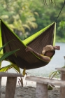 La Siesta travel hammock for two Colibri green