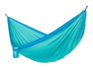 La Siesta travel hammock for two Colibri turquoise