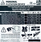 Life jacket Aquarius MQ PLUS XXL 100N Sky