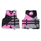 Life jacket Jet Ski Deluxe Nylon 50N pink XL