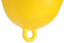 Mooring pear shaped buoy yellow