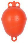 Mooring pear shaped buoy orange