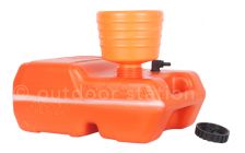 PVC funnel for petrol and fuel Φ15cm orange