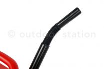 PVC petrol and fuel transfer tank - canister with tube 20l