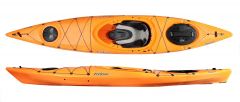 Sit in touring kayak Feelfree Aventura v2 125 orange